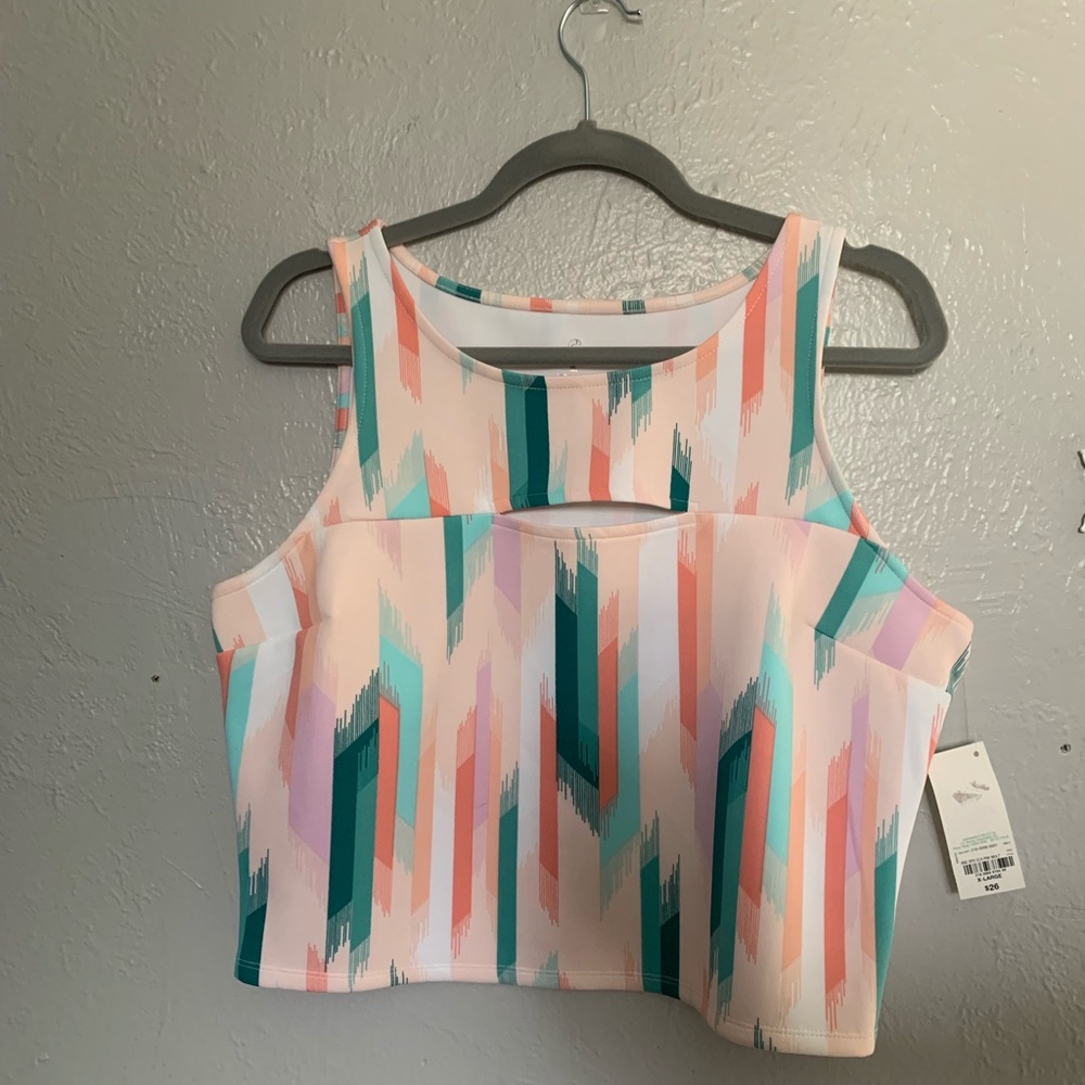 Colorful Crop-top